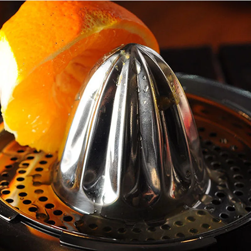 

Stainless Steel Orange Manual Fruit Juicer Portable Lemon Citrus Hand Pressed Juice Maker Tools Kitchen Accessories