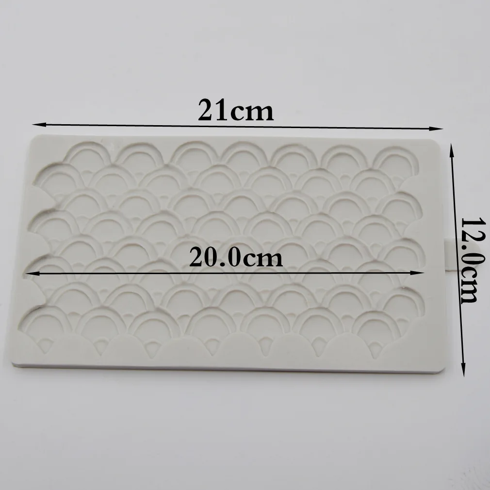 Круглая кнопка силиконовая форма кружевной коврик для помадки инструмент