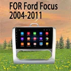 Автомагнитола RDS DSP на платформе Android 10 для FORD focus 2004-2011, автомобильное радио, аудиомагнитофон, мультимедийный DVD-плеер, GPS-навигация, carplay