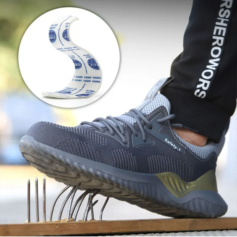 Мужские защитные рабочие ботинки MWSC со стальным носком неразрушаемые