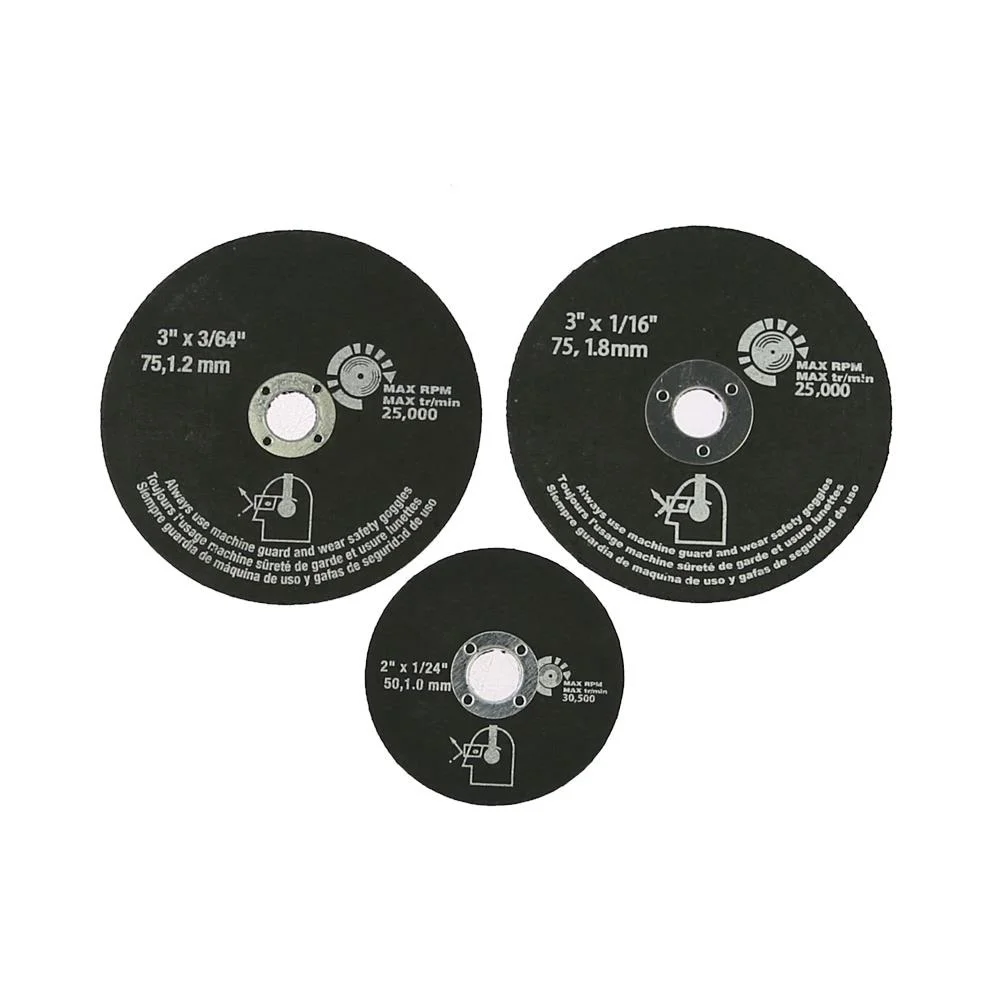 Абразивный шлифовальный круг комплект из 10 режущих дисков 3 дюйма 75 мм 2 50 для