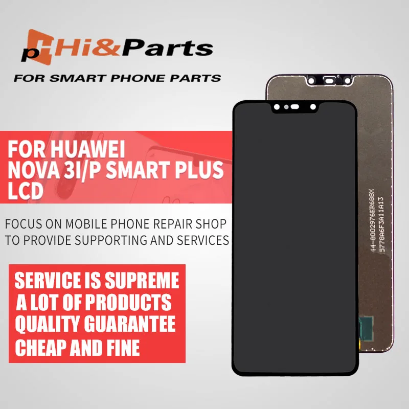 Для HUAWEI P Smart Plus Nova 3i 6 3 &quotINE LX1r INE LX2 с рамкой Замена ЖК дисплей сенсорным экраном