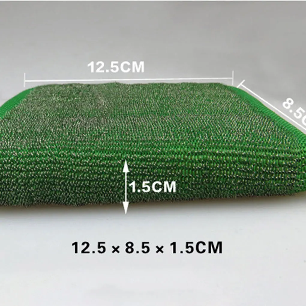 3 шт. губки из нержавеющей стали для чистки посуды|Чистящие щетки| |