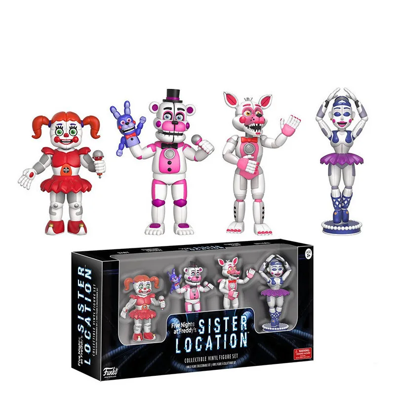 Игрушка из мультфильма пять ночей Фредди экшн-фигурка ПВХ FNAF модель медведя
