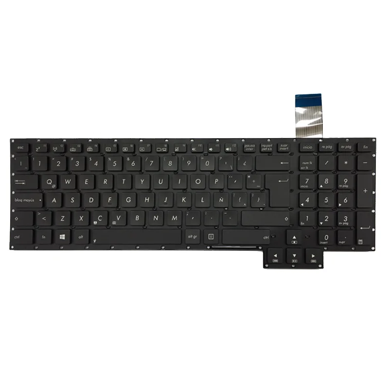 Новая латинская Клавиатура для ноутбука Asus G750 G750JH G750JM G750JS G750JW G750JX G750JZ LA черная