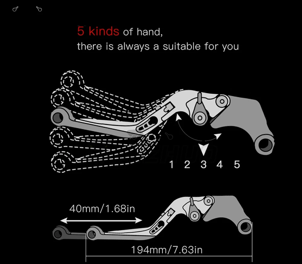 

Motorcycle Levers Brake Clutch Levers & Grips Handle Grips End Set For RC125 RC 125 2011 2012 2013 2014 2015 2016 2017