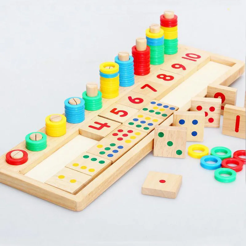 Деревянные игрушки Abacus Soroba для детей обучение по методике Монтессори детские
