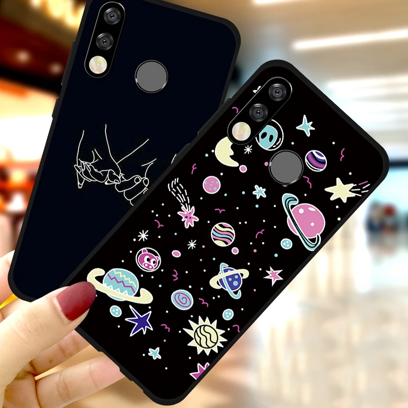 Мягкий чехол из ТПУ с узором для Huawei Honor 9X Pro 8X P20 P30 Mate 20 10 Lite P Smart 2019 телефона