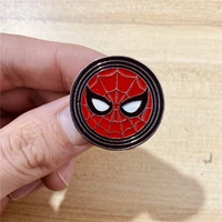 disney marvel spiderman enamel brooch fashion clothing accessories avengers metal badge small jewelry gift lapel pin