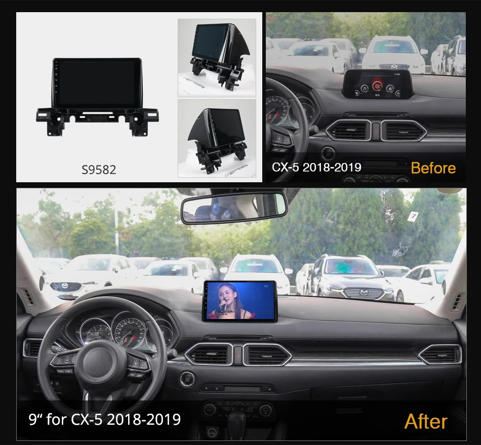 Автомобильное радио Ownice K7 6G + 128G Android 10 0 для Mazda CX-5 2018-2019 GPS 2DIN 4G LTE 5G Wi-Fi 360 SPDIF 1280*720 |