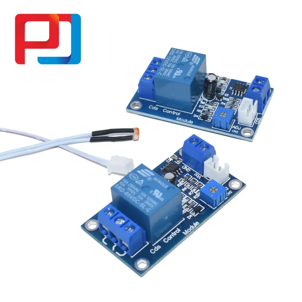 10 шт. XH-M131 DC 5 V/12 V светильник Управление переключатель реле фоторезистора модуль