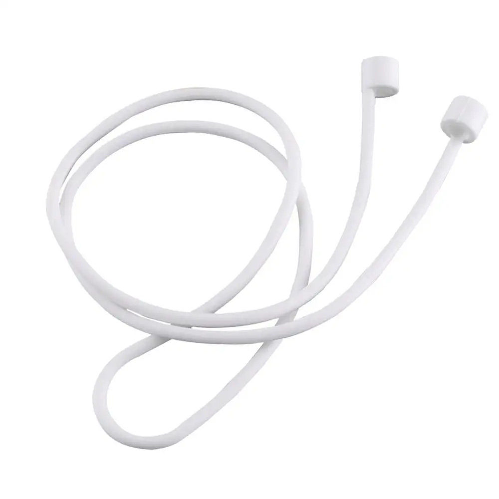 white 5 цветов анти-потеря веревки Висячие струны ремешок для iPhone/гарнитура для airpods - Цвет: white