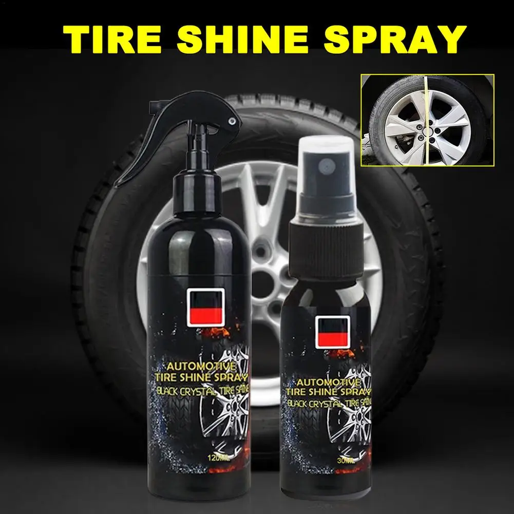 

30/100ml Car Rust Remover Spray Metal Surface Chrome Paint Car Maintenance Car Tire Shine Spray Rust Remover Polishing Cleaner