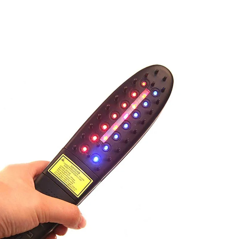 Электрическая расческа лазерная щетка для роста волос выпадения массажер мужчин