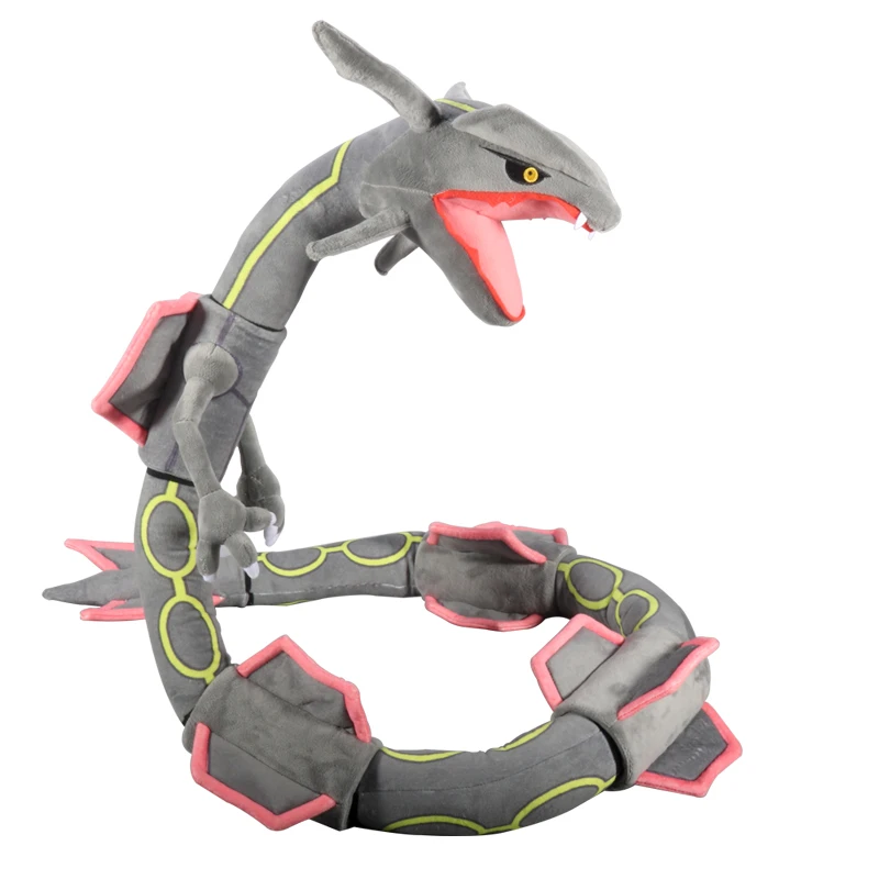 170 см Большой размер Pokemon Rayquaza плюшевые игрушки мягкие набивные с клей кости