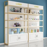shelf display shelf multi layer shelf nail products container beauty salon display cabinet cosmetics display cabinet