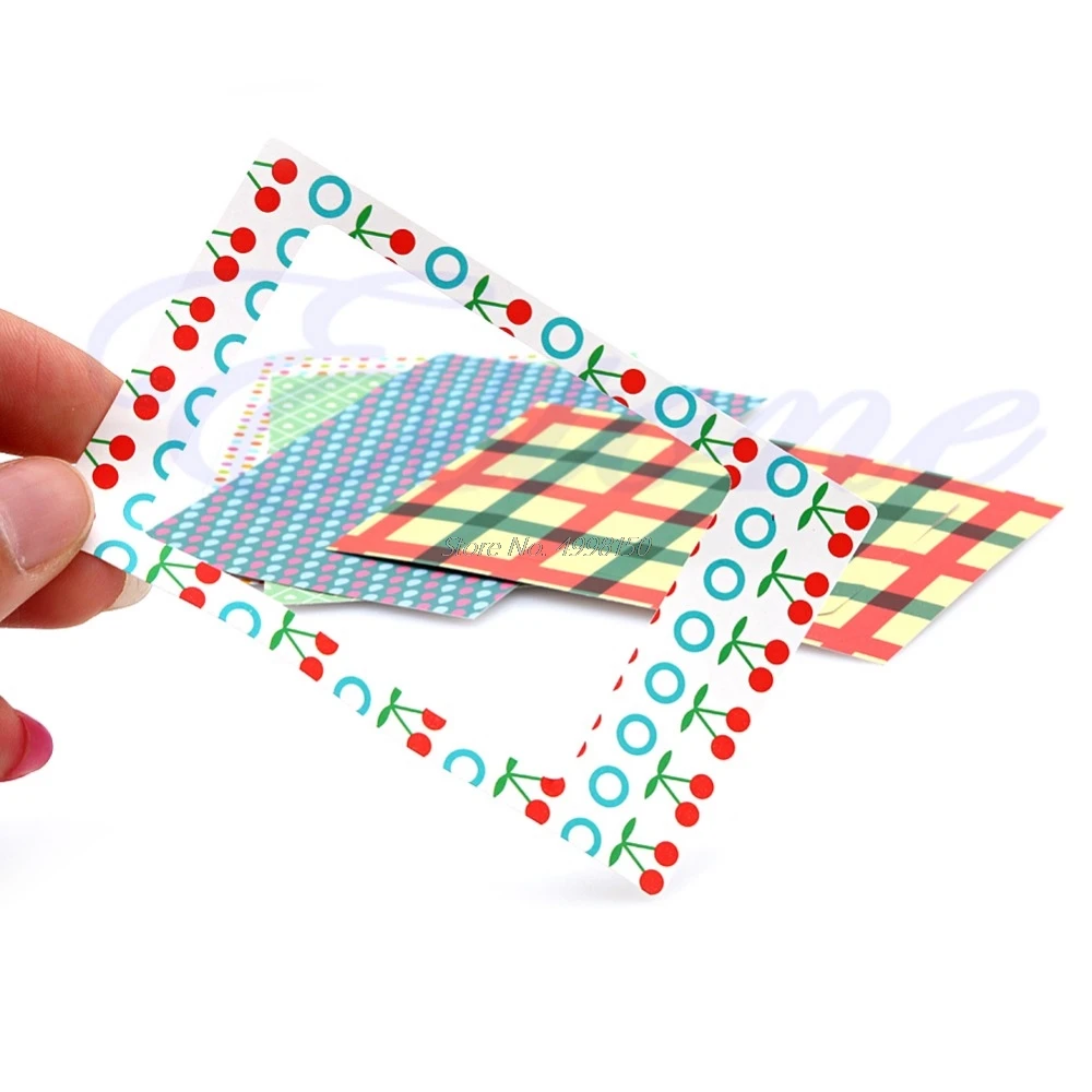 20 шт. пленка для камеры Polaroid маскирующая кожу фотонаклейка FujiFilm Instax Mini Декор