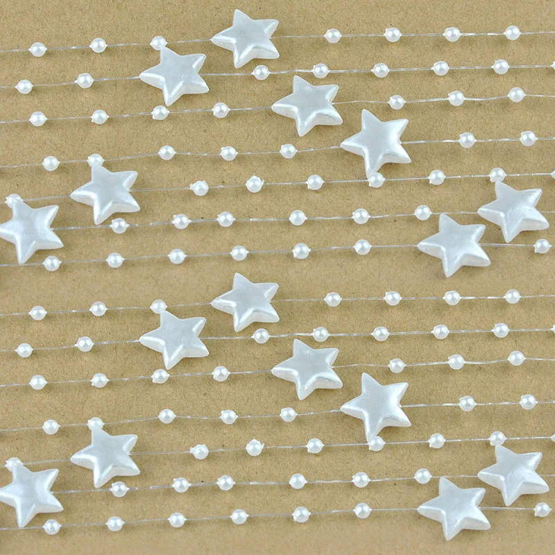 60 метров/рулон искусственная леска в форме звезды 15 мм | Дом и сад