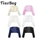 Детская обувь для девочек Свадебная вечеринка с цветочным принтом для девочек, пальто в форме платья для маленьких девочек одежда с длинным рукавом Болеро для вечеринки летнее платье для причастия пальто