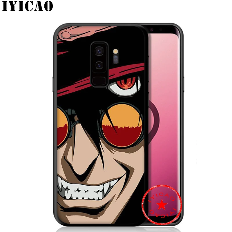 IYICAO Hellsing Alucard Soft Phone Case for Samsung Galaxy S10e S10 S9 S8 Plus S6 S7 Edge Note 10 9 8 |