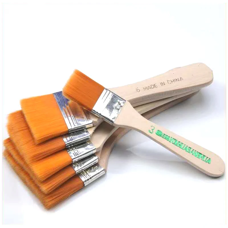 NO.1 5 желтое нейлоновое мягкие волосы маленькая щетка для уборки ноутбук щетки