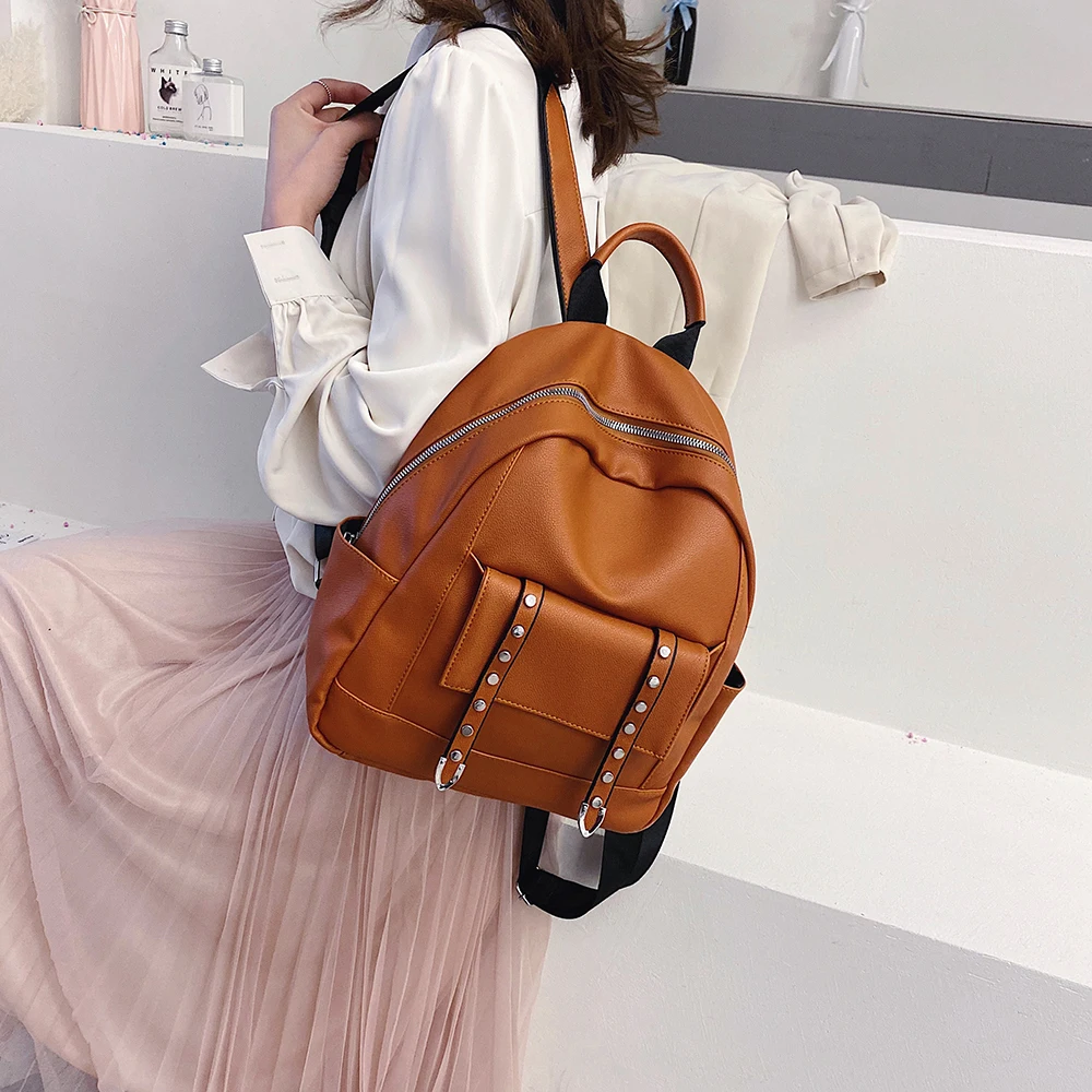 Модный рюкзак для женщин из искусственной кожи рюкзаки высокое качество