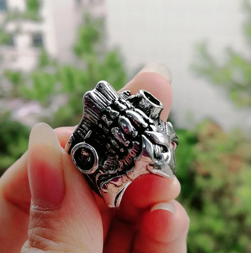 Movie Mad Max 4 Ring Cosplay Immortan Joe Halloween Party Props Gifts Metal High Quality Movies | Тематическая одежда и
