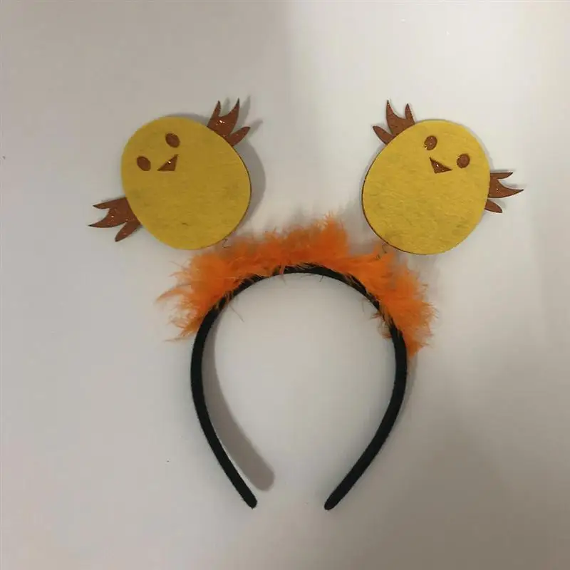 

3pcs Adorable Little Chicken Hair Hoops Fashion Headdress Party Hair Accessory