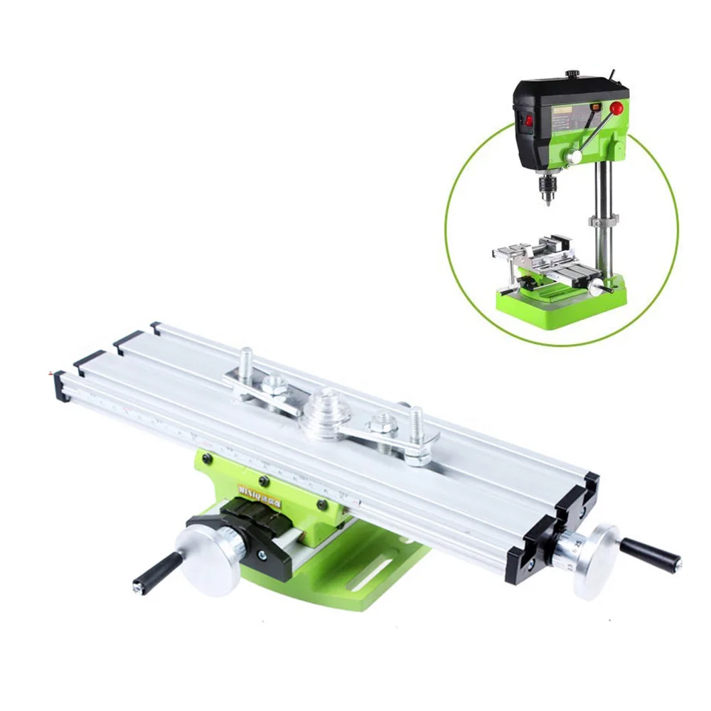 

Bench Vise Worktable Bench Drill Cross Multi-Function Bench Vise Clamp Drilling And Milling Machine Composite Workbench Adjust