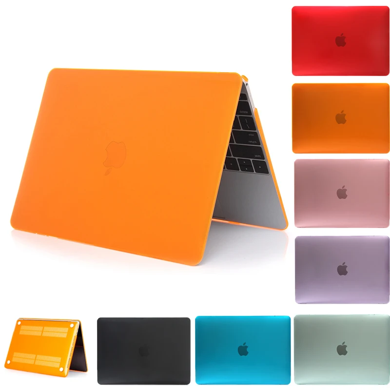 Чехол для ноутбука Macbook Pro 16 A2141 Прозрачный матовый чехол 15 M1 Chip Air 13 A2337 A2289 2020