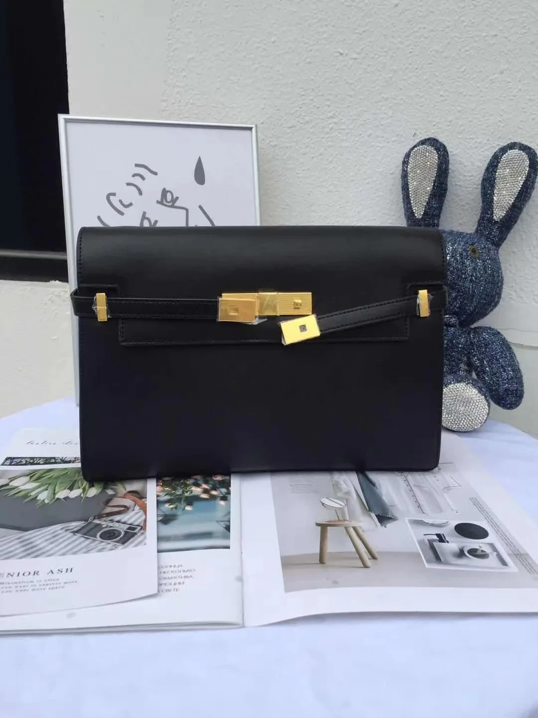 

2020 New Kelly Bag Manhattan Women's Leather All-match Small Square Bag