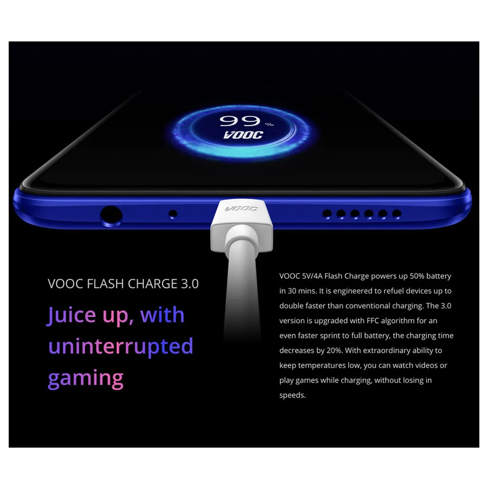 Новый мобильный телефон Realme 3 Pro с глобальной версией 6 дюймов ГБ ОЗУ 128 Гб ПЗУ