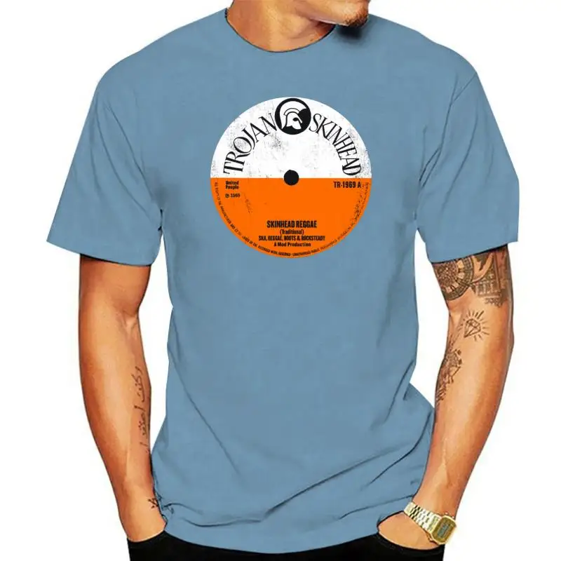

trojan skinhead reggae skinhead clothing ska t shirt Customized tee shirt size S-3xl male Fitness Casual Spring Family shirt