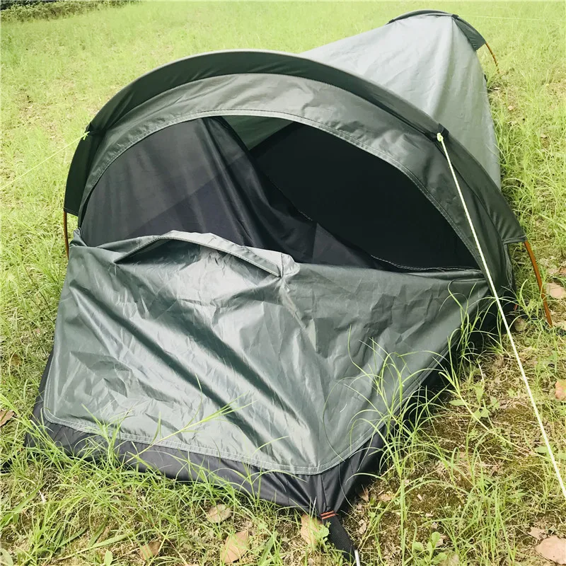 Портативный Одноместный Bivvy палатка, Сверхлегкий Bivvy мешок Палатка bivvvy мешок для выживания на открытом воздухе, бушкрафт, альпинизмом палатка
