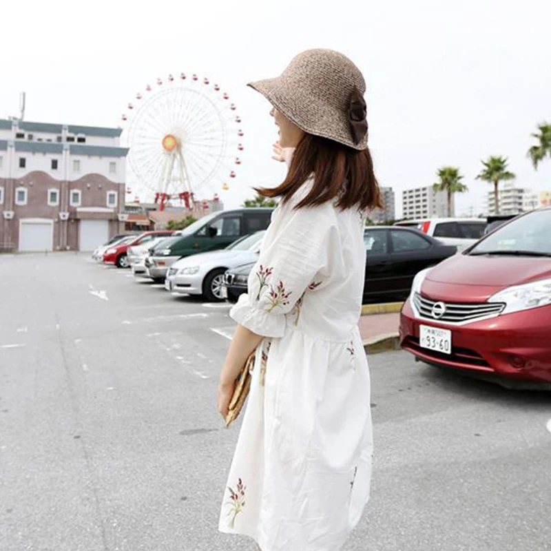 2020 летние шляпы для женщин соломенная шляпа пляжные солнцезащитные с широкими