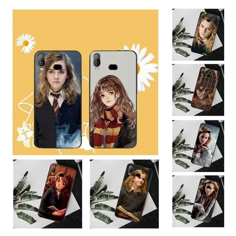 PENGHUWAN Hermione Jean Granger Новое поступление черный чехол для сотового телефона Samsung A10 A20