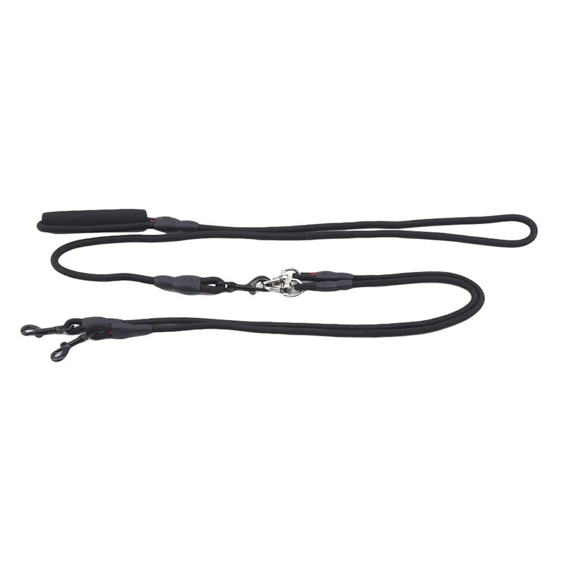 Нейлоновые двойные поводки съемные для домашних животных скалолазание пенная