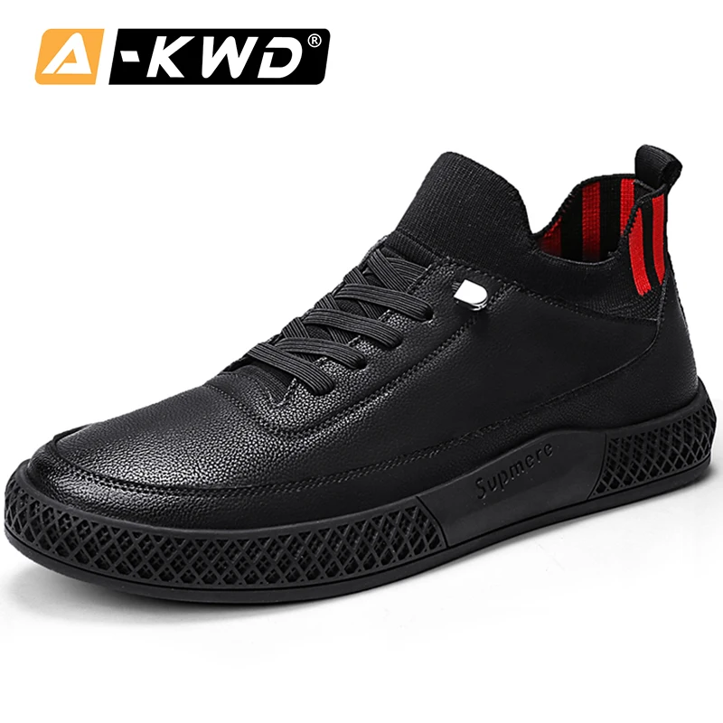 

Fashion 2019 Mens Casual Shoes Hot Sale Espadrille Homme Summer Breathable Slip on Luxury Men Shoes Elastic Band Black Sneakers
