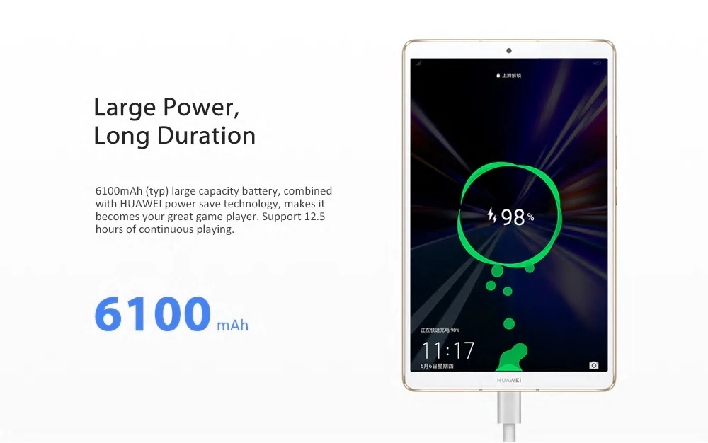 Huawei Mediapad M6 планшетный ПК Kirin 980 Восьмиядерный 4 Гб ОЗУ 128 Гб ПЗУ 8,4 дюймов 2560*1600 ips Android 9,0 двойной WiFi BT 5,0