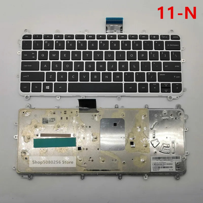 (Новинка 98% года) Клавиатура для ноутбука HP Pavilion 11 N X360 N001EE N014TU США с границей