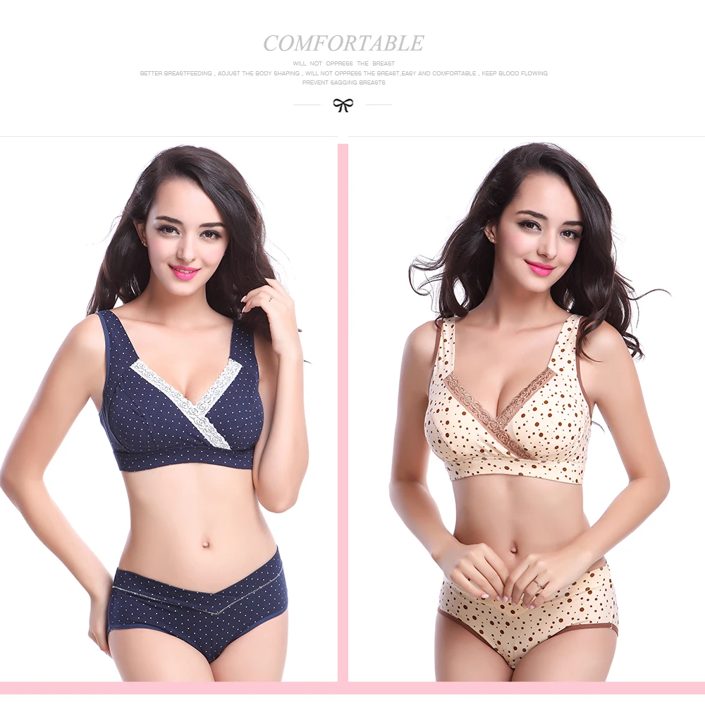 SLAIXIU женское нижнее белье бюстгальтер для кормления женский из хлопка свободный