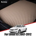 Кожаный коврик для багажника автомобиля для Lexus ES 350, XV40, GSV40, 2007  2012, грузовой вкладыш подкладка для сапог, автоаксессуары, украшение 2008, 2009, 2010