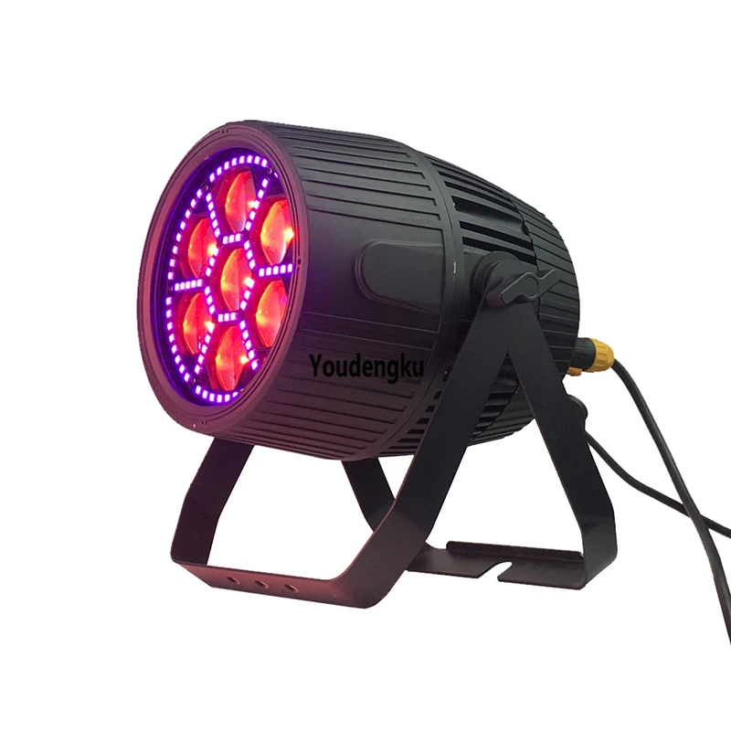 

2pcs 7x40w rgbw 4in1 dmx outdoor IP65 led par with zoom led par 64 rgbw dmx stage lighting