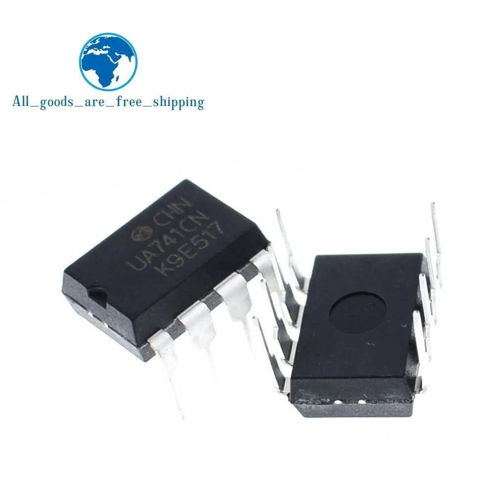 10 шт. UA741CN UA741 LM741 op amp Тип компенсации DIP-8