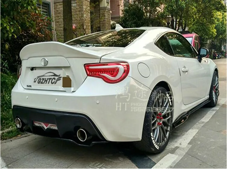 Высокое качество углеродного волокна и ABS заднее крыло багажника спойлер для Subaru BRZ/Toyota GT86 GT 86 2012- ноги Стиль