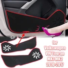 Защитная накладка на боковые края, аксессуары, защитный ковер, Противоударная накладка на дверь автомобиля, наклейка, защитный коврик для VW Tiguan MK1 MK2 2010-2017