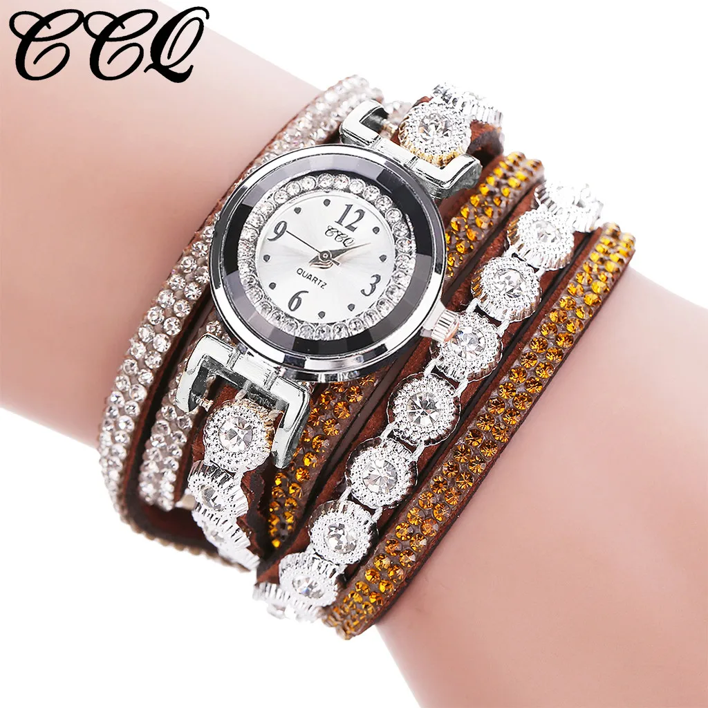 Женские винтажные блестящие Кварцевые наручные часы с циферблатом и браслетом