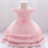 baby girl summer dresses newborn girl 1 year birthday wedding princess dress flower girl ball gown tutu party dress clothes