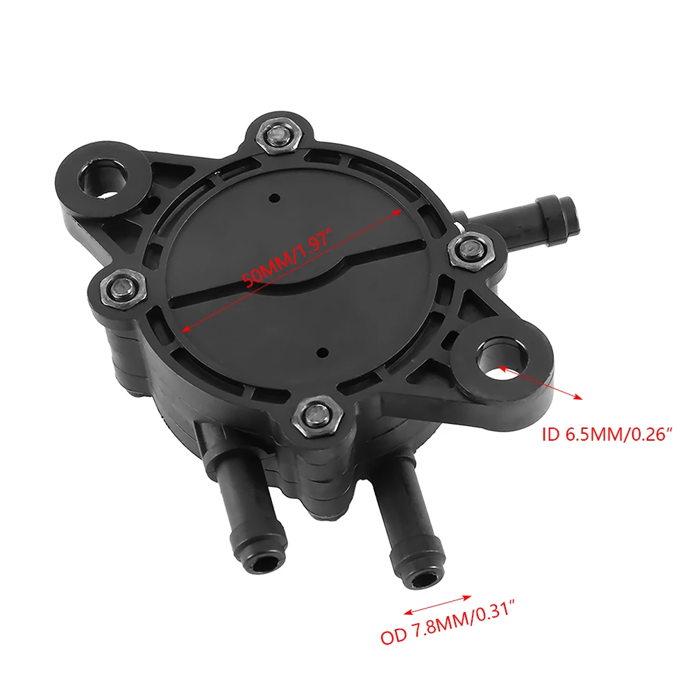 Черный топливный насос для Honda GX610 GX620 GX670 GXV610 GXV620 GXV670 и Briggs Stratton 28B702 28B707 28M707 28N707 28P777