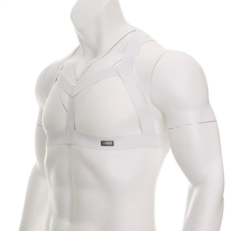 Эластичная портупея мужское бондажное белье с вырезами Наплечные ремни для тела